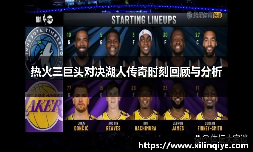 热火三巨头对决湖人传奇时刻回顾与分析